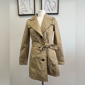 Banana Republic Tan Trench Coat
